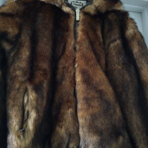 Luxurious Faux Fur Coat